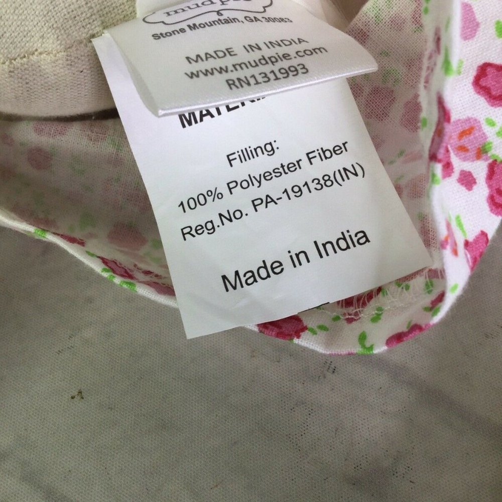 Mud Pie Whimsical Mouse Girl Plush Stuffed Animal - Picture 8 of 9